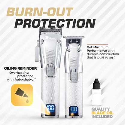 Precise Clipper & Trimmer Set - Professional Grooming Kit