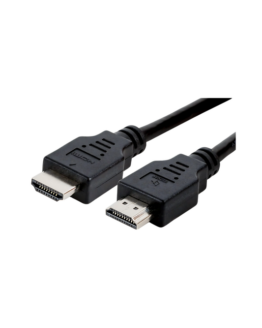 2-Pack HDMI 2.0 4K Cables - 6 Feet Universal Digital Cord (Black)