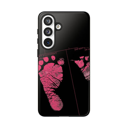 Protective Phone Case – Mom’s Little Pink Footprints