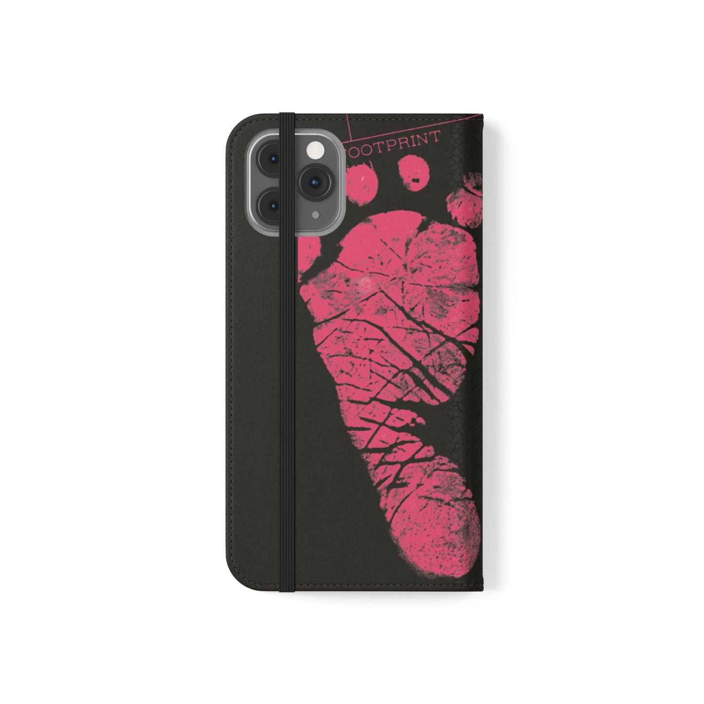 Flip Case – Mom’s Little Pink Footprints