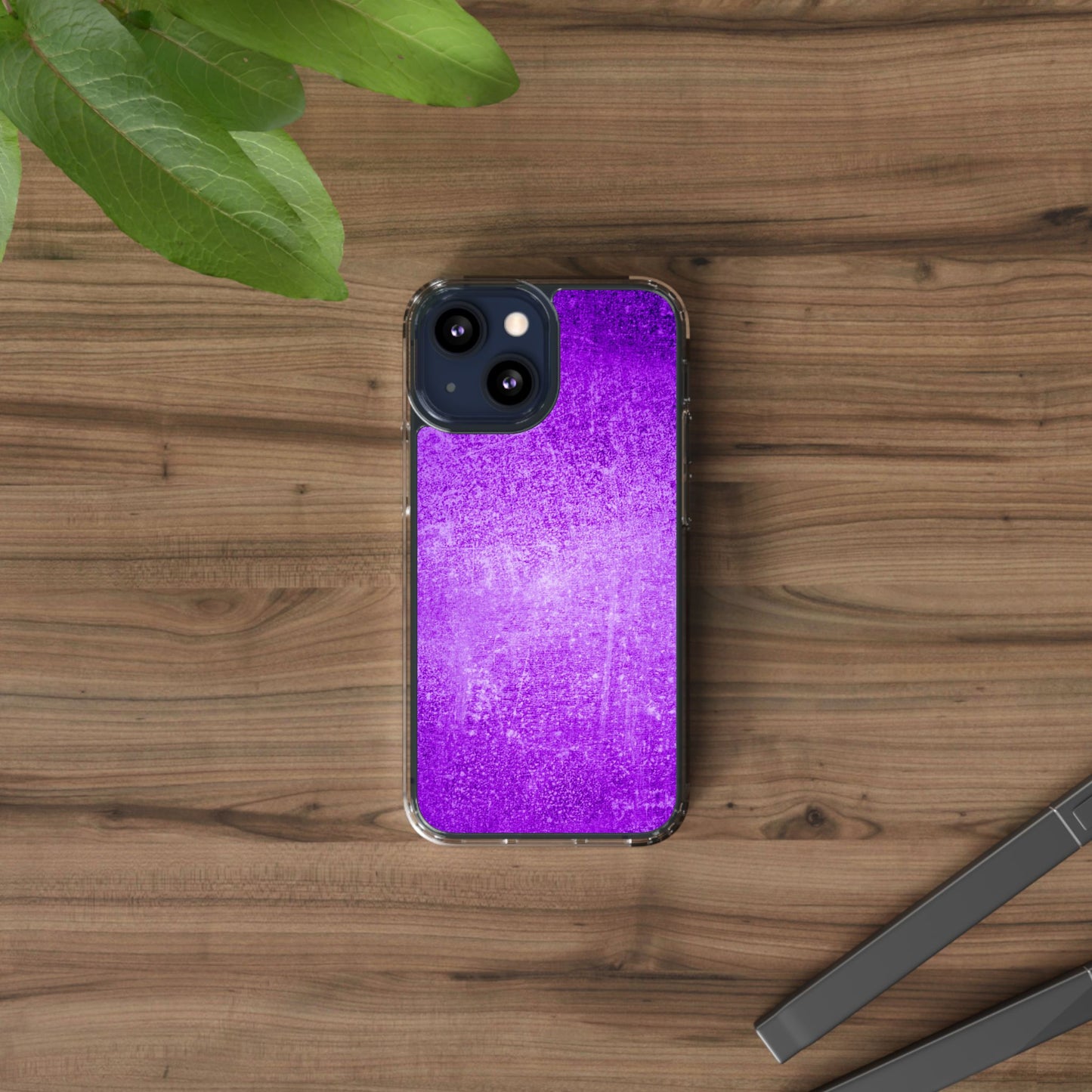 Clear Phone Case – Violet Voltage