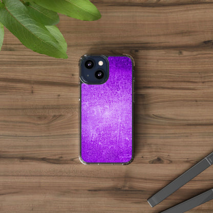 Clear Phone Case – Violet Voltage
