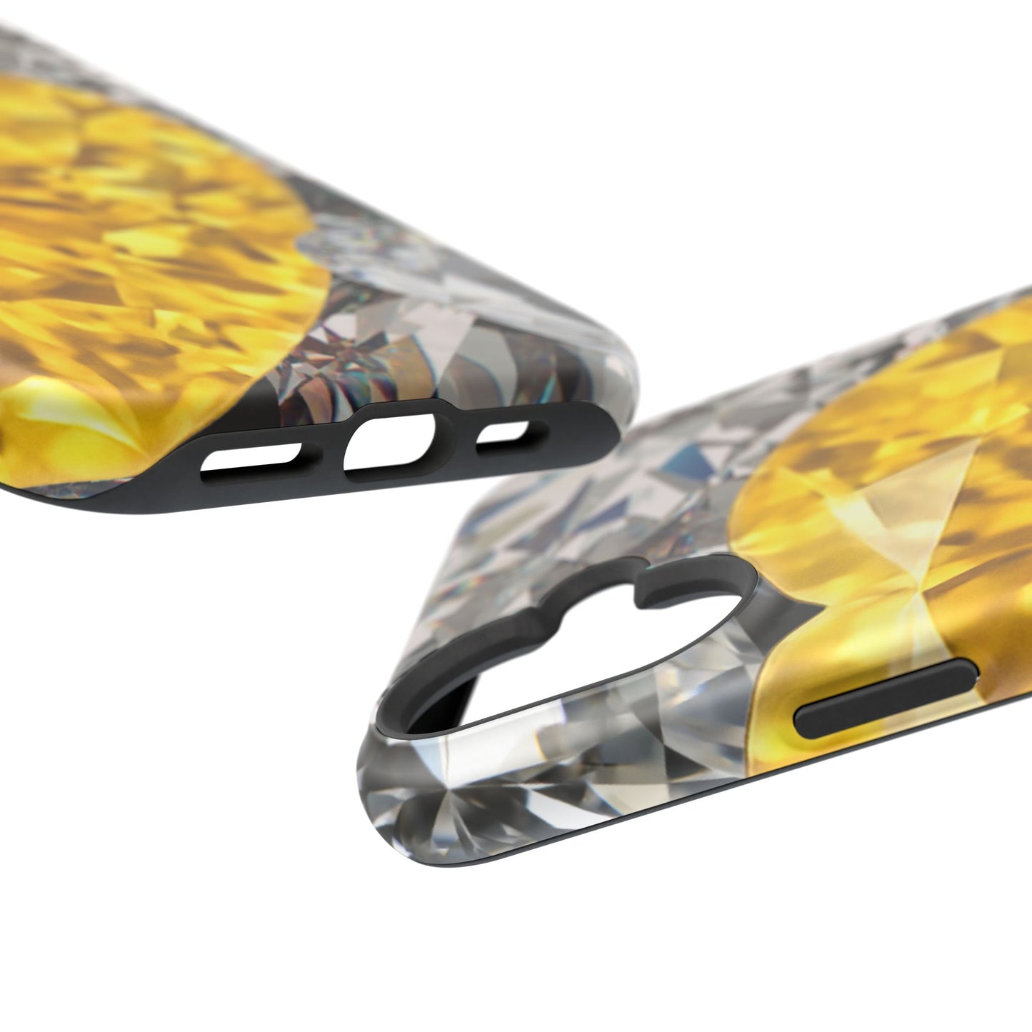 Wireless-Charging Compatible Case – Heart of Gold
