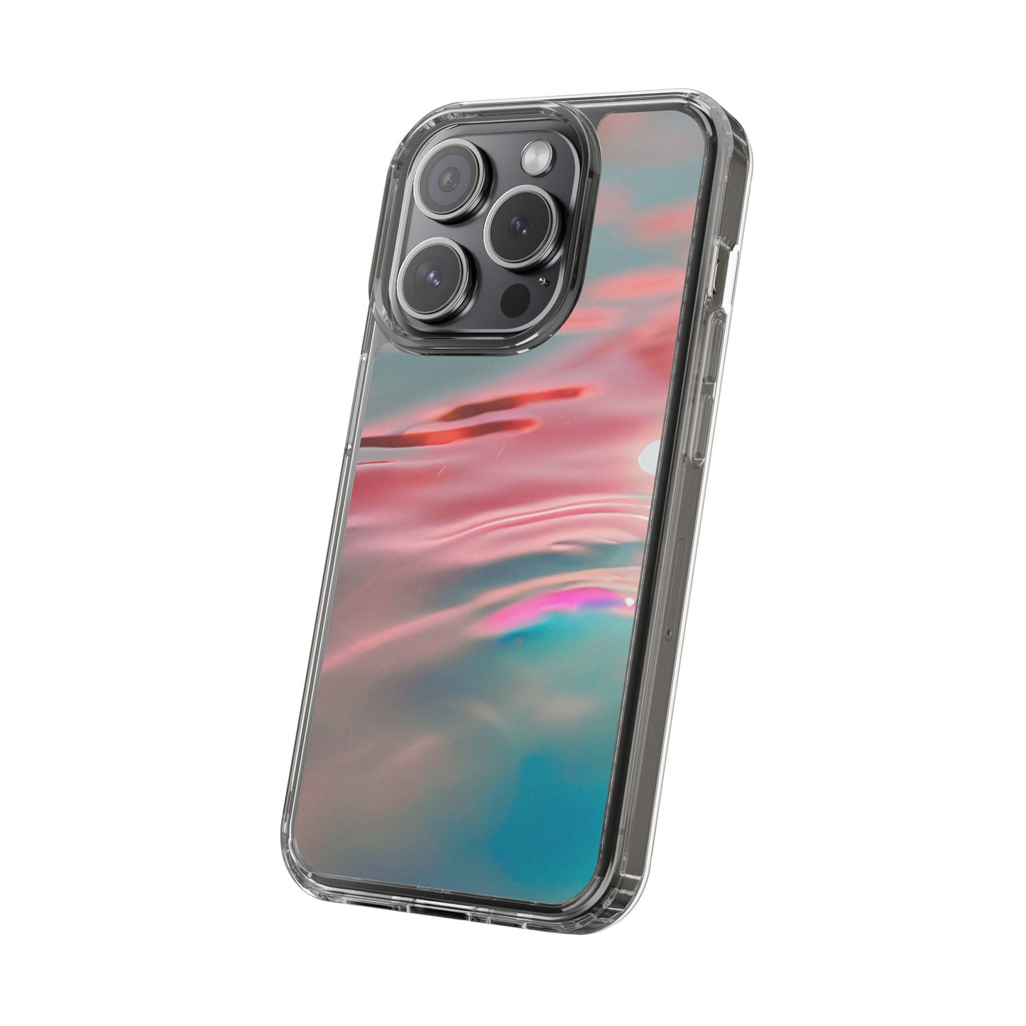 Clear Phone Case – Liquid Sunset