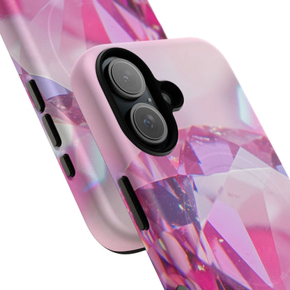 Protective Magnetic Phone Case – Pink Ice