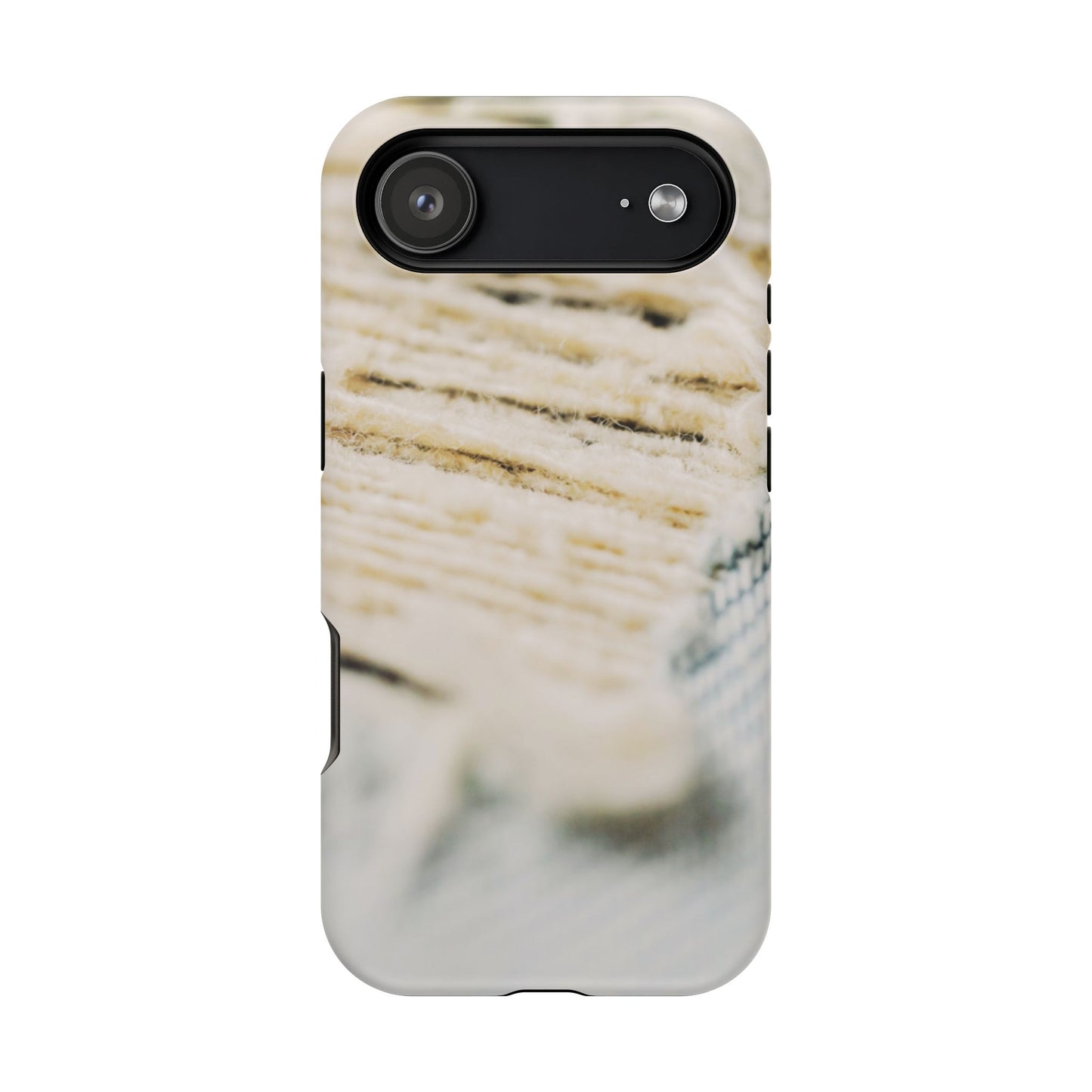 Wireless-Charging Compatible Phone Case – Woven Warmth