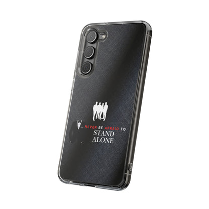 Clear Phone Case – Stand Alone