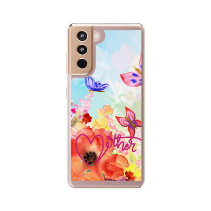 Clear Phone Case – Mother’s Flutter