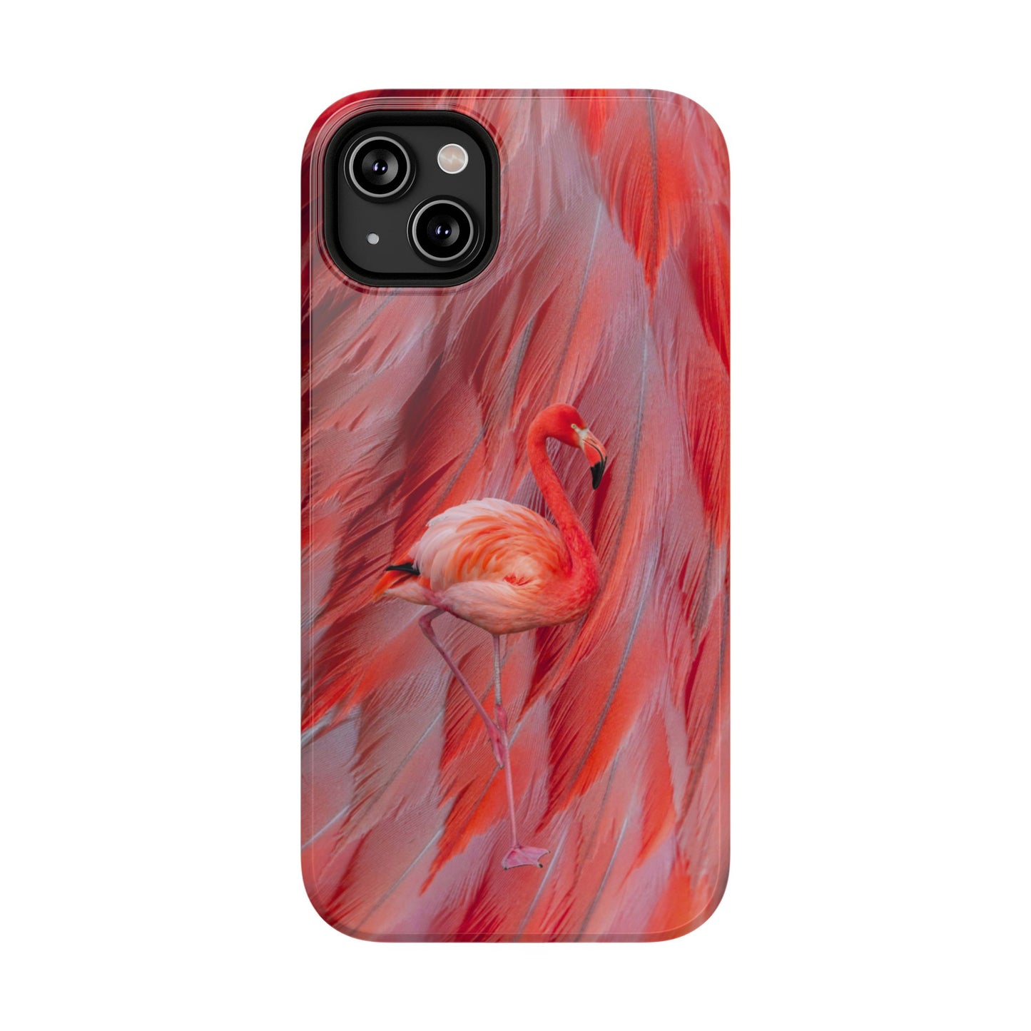 Impact-Resistant Phone Case – Scarlet Plume