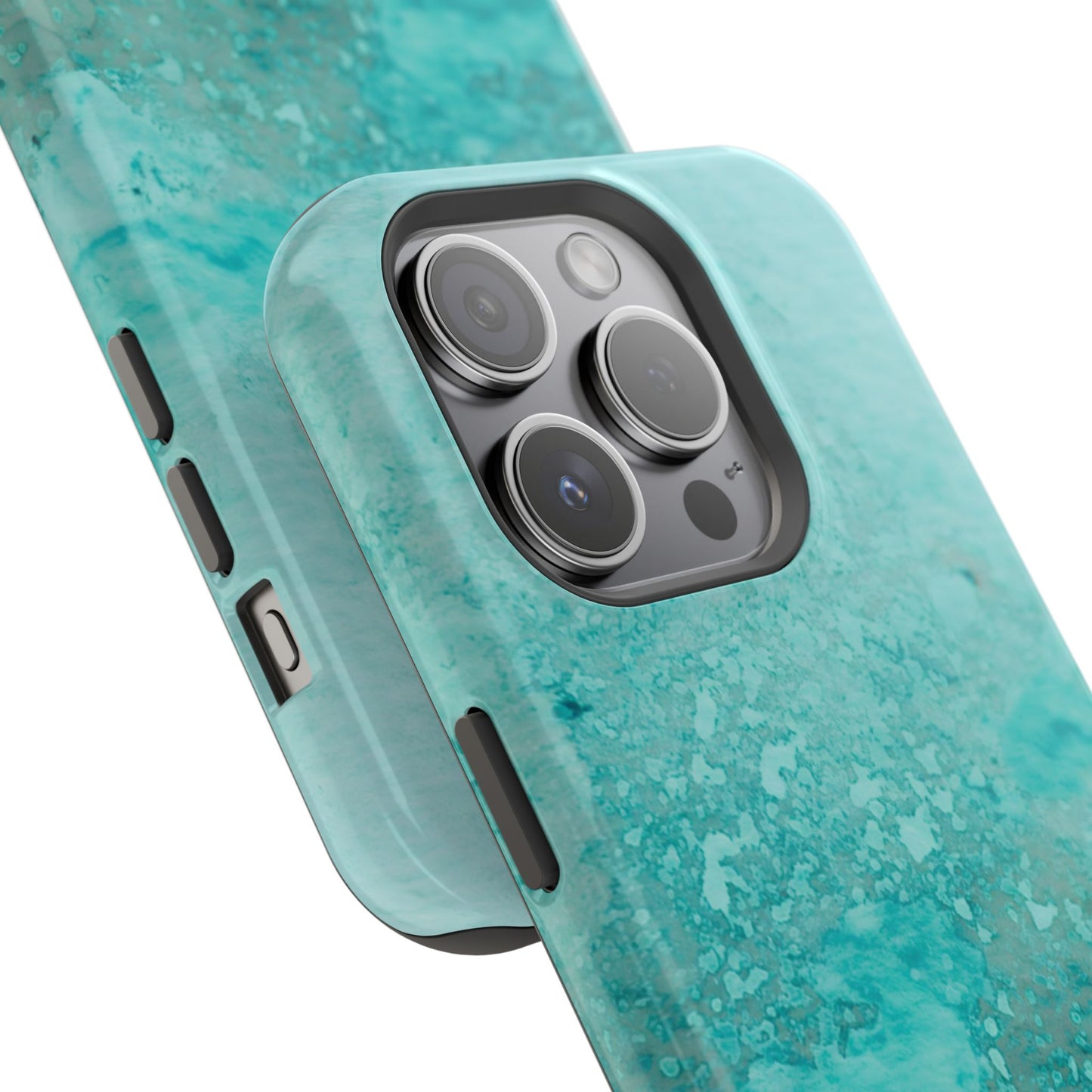 Wireless-Charging Compatible Case – Sea Glass