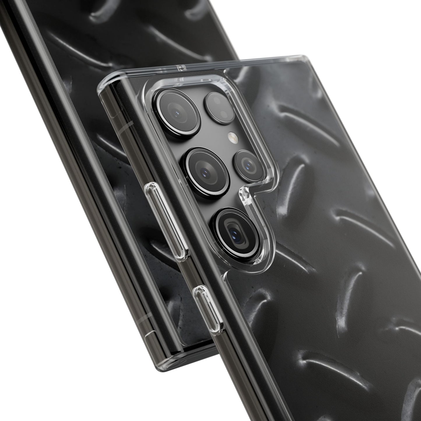 Clear Phone Case – Blackout Plate