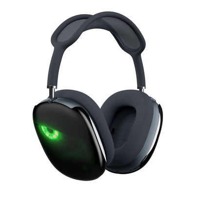 Headphone Ear Cup Covers – Neon Green Monster Eyes