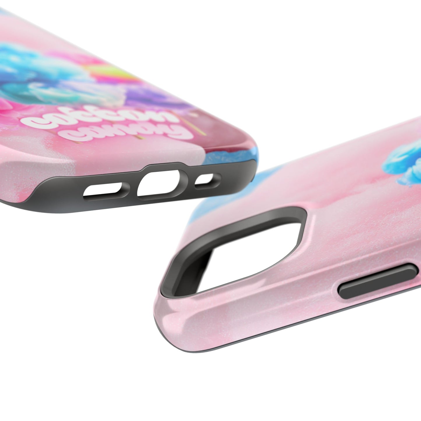 Wireless-Charging Compatible Case – Cotton Candy Dream
