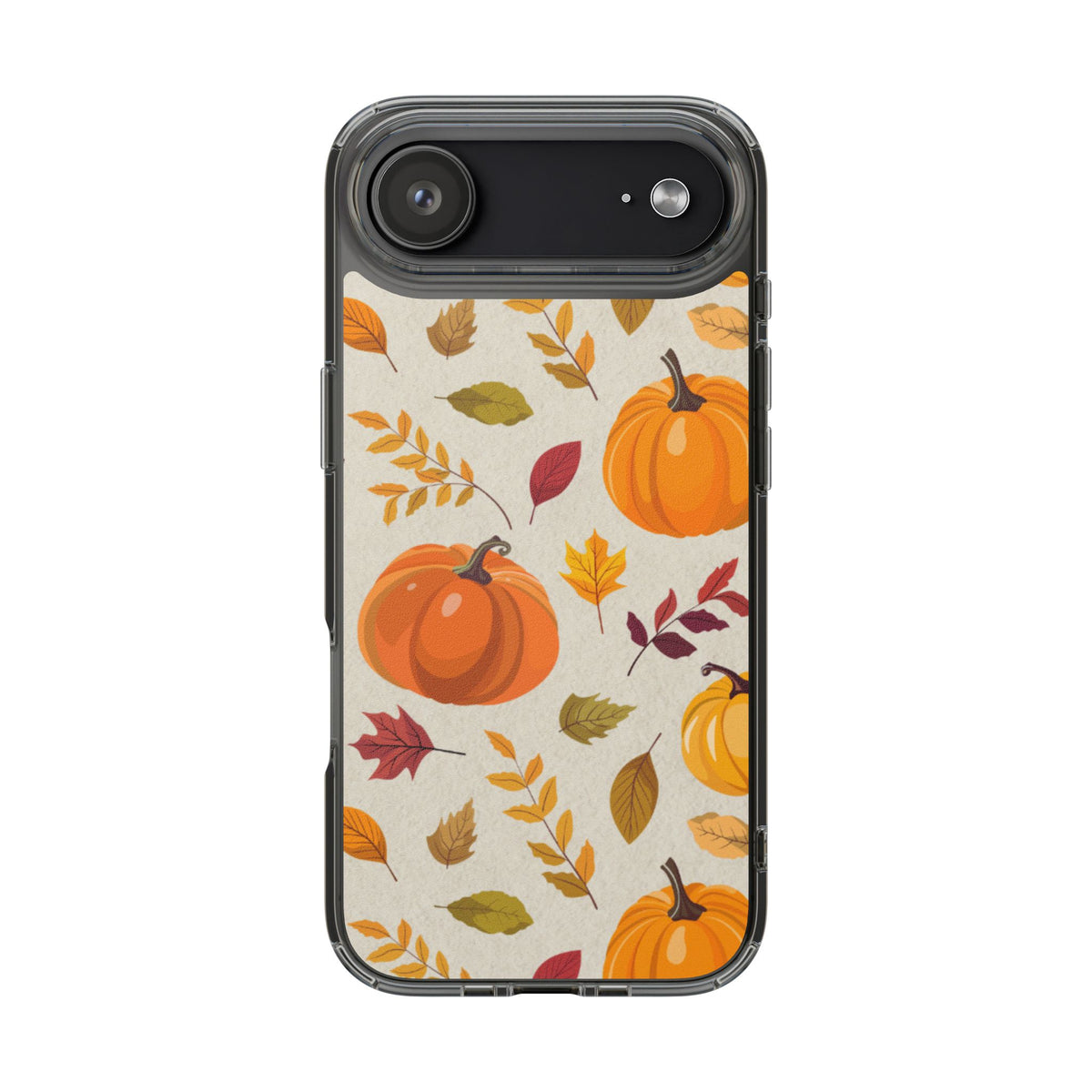 Clear Phone Case – Falling for Pumpkin