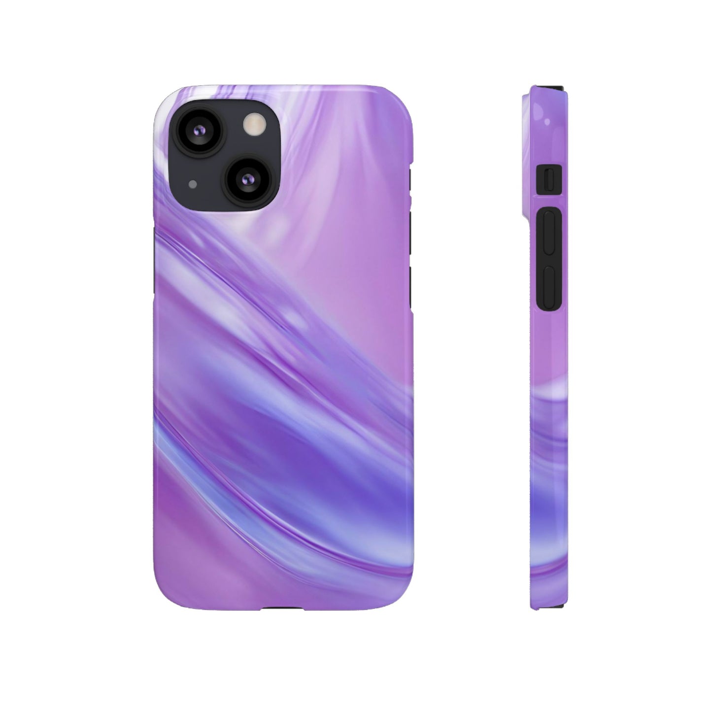 Snap Phone Case – Lavender Wave