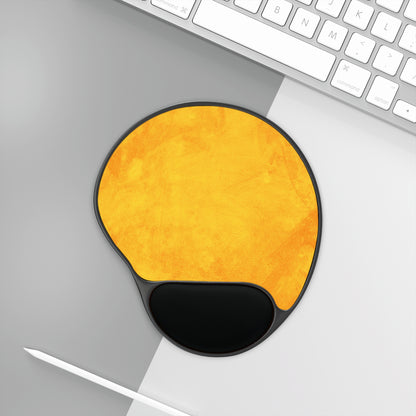 Ergonomic Mouse Pad – Saffron Smoke