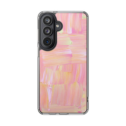 Clear Phone Case – Sorbet Stroke