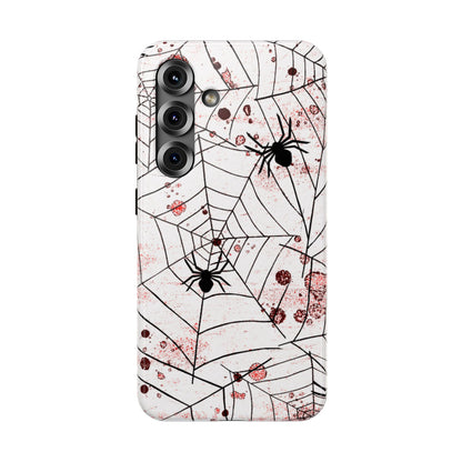 Impact-Resistant Phone Case – Blood Web