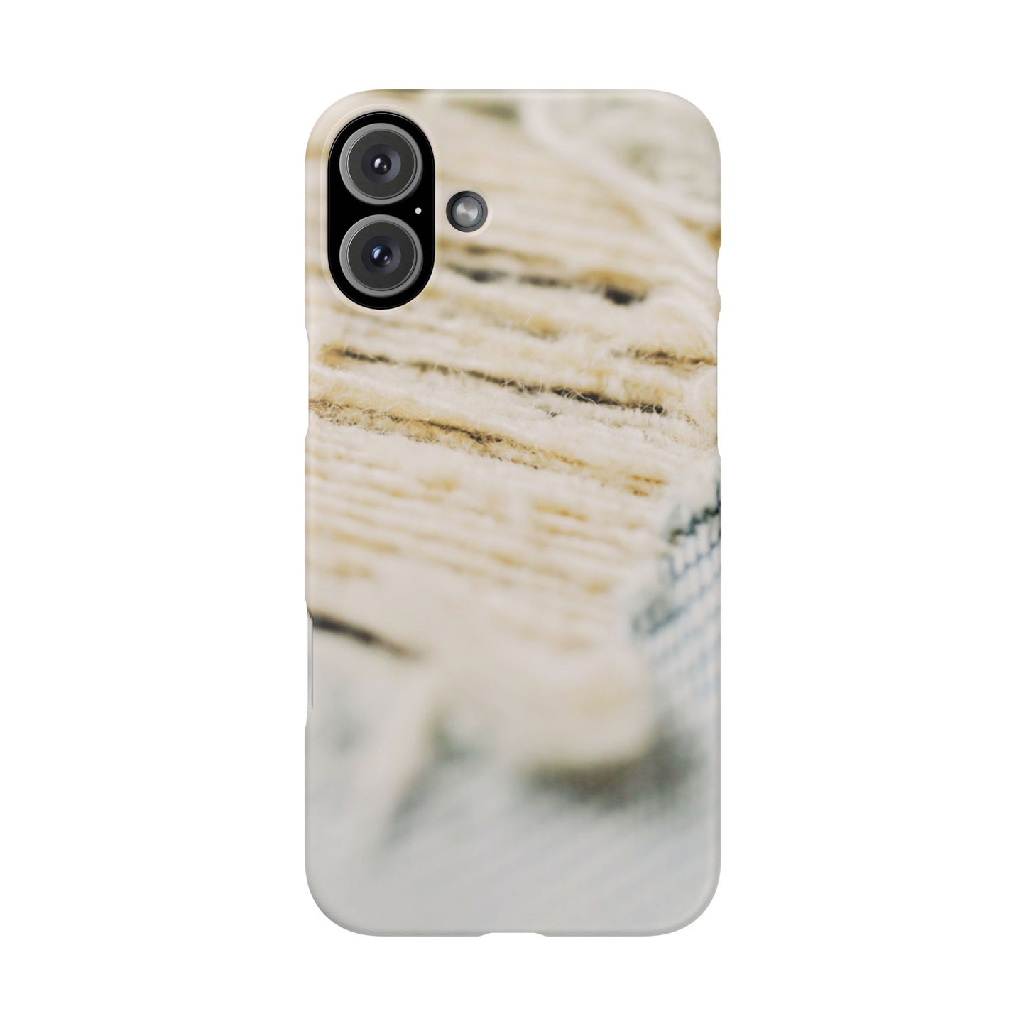 Snap Phone Case – Woven Warmth
