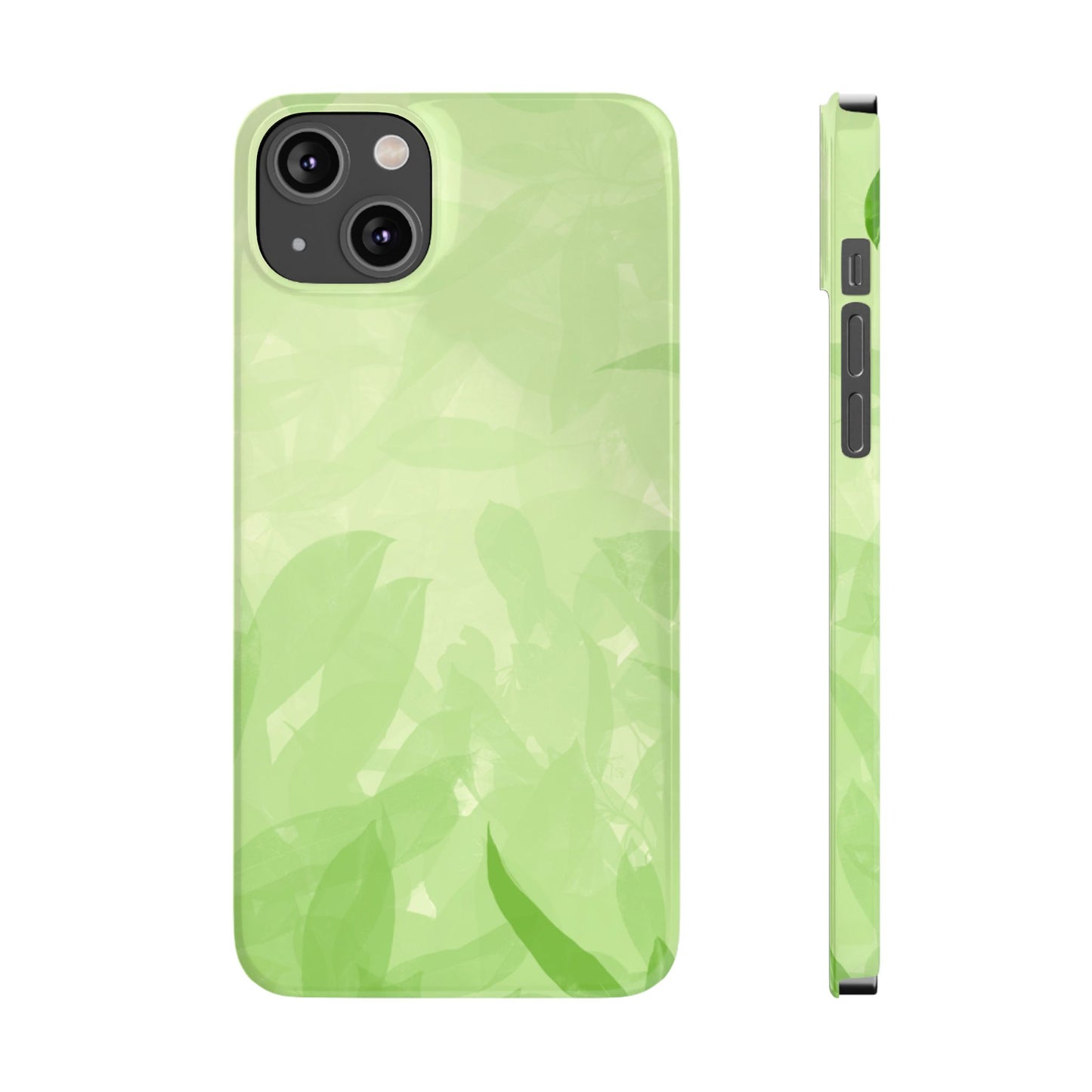 Slim Phone Case – Leaf Echo