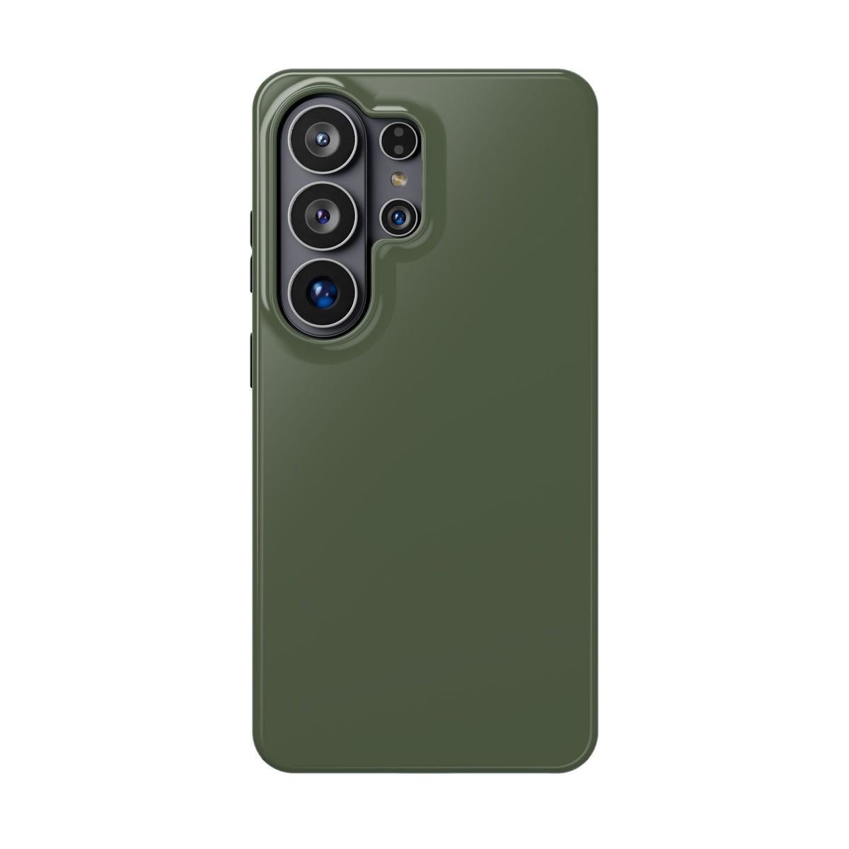 Impact-Resistant Phone Case — Military Green Protective Shockproof Cover