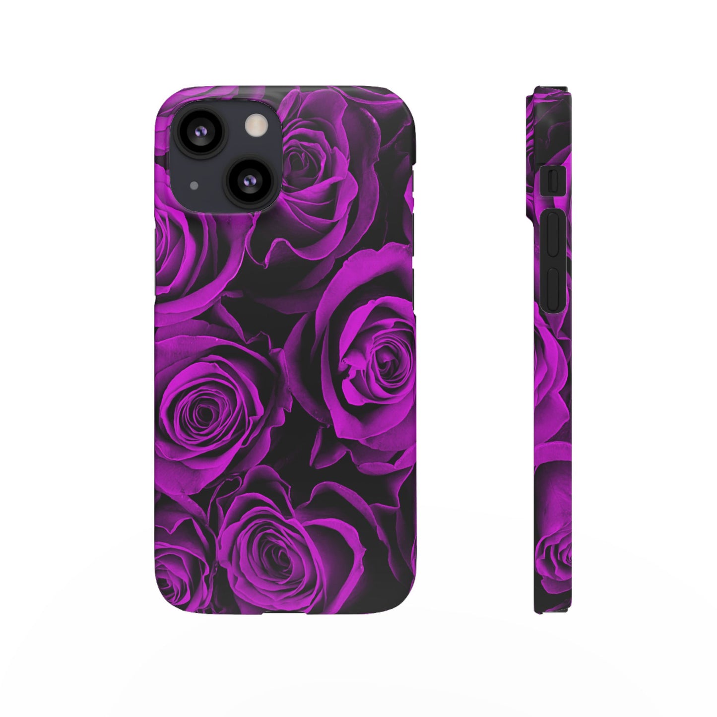 Snap Phone Case – Amethyst Roses