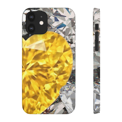 Snap Phone Case – Heart of Gold