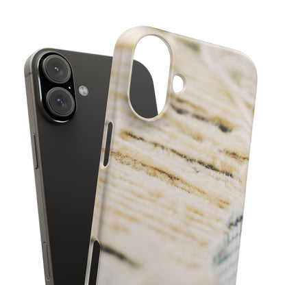 Snap Phone Case – Woven Warmth