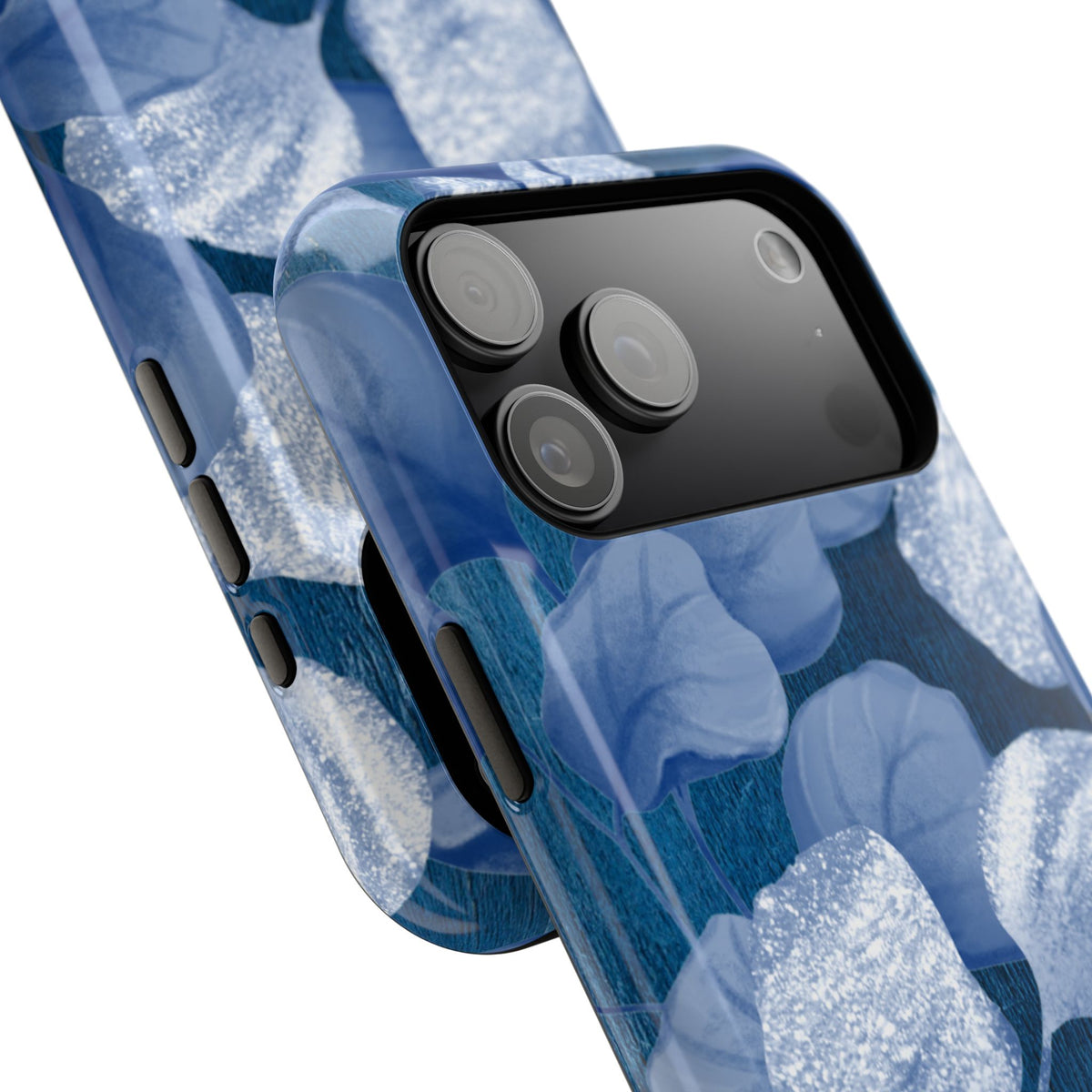 Impact-Resistant Phone Case – October Blues – Compatible with iPhone 11–17 & Samsung Galaxy S22–S26 Series