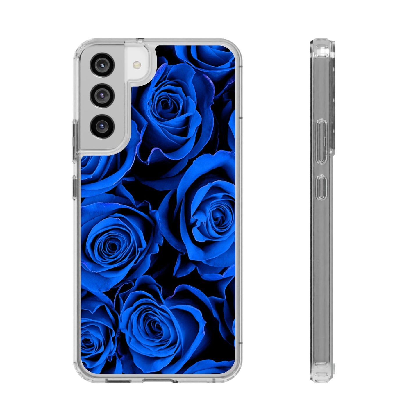 Clear Phone Case – Midnight Bloom