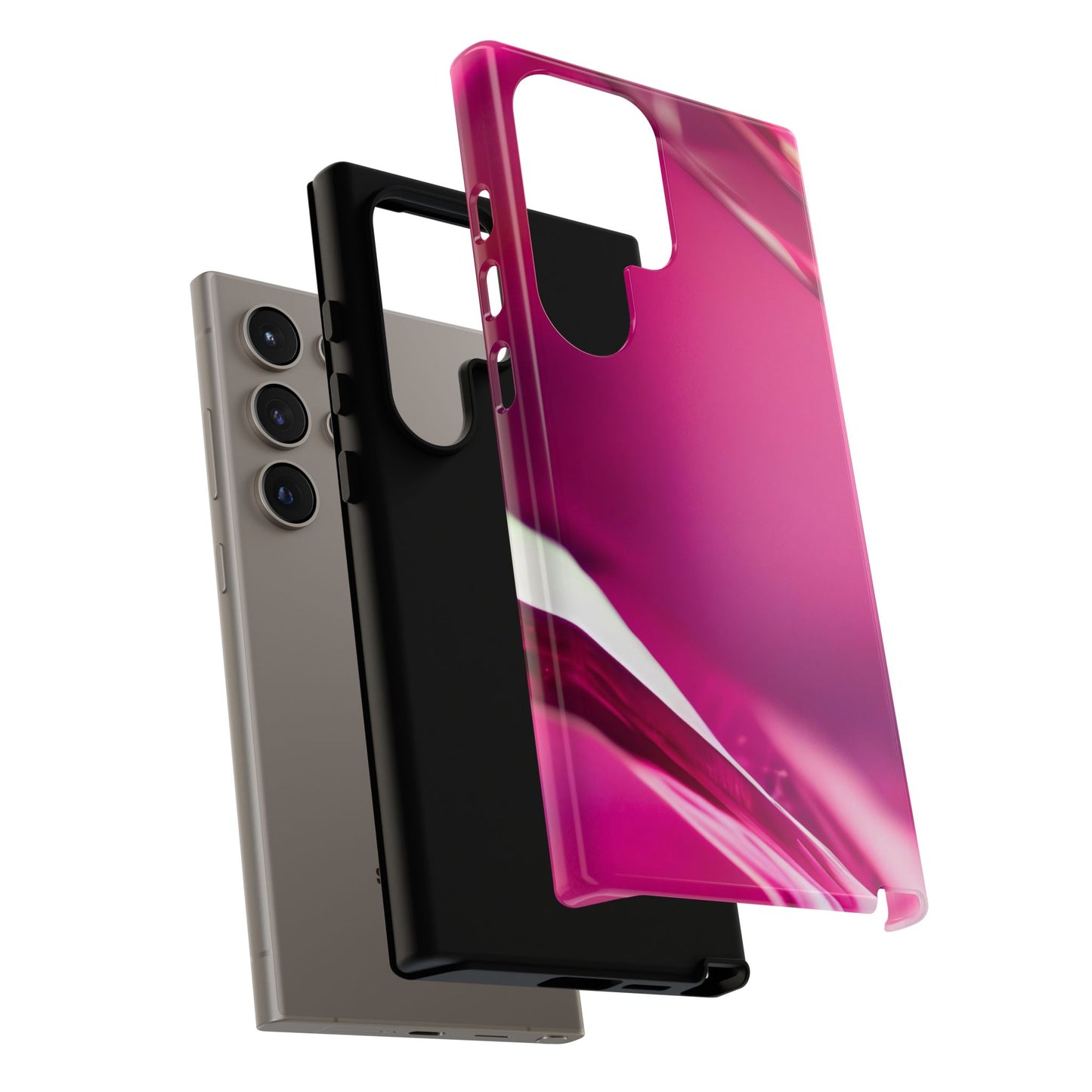 Protective Phone Case – Magenta Motion