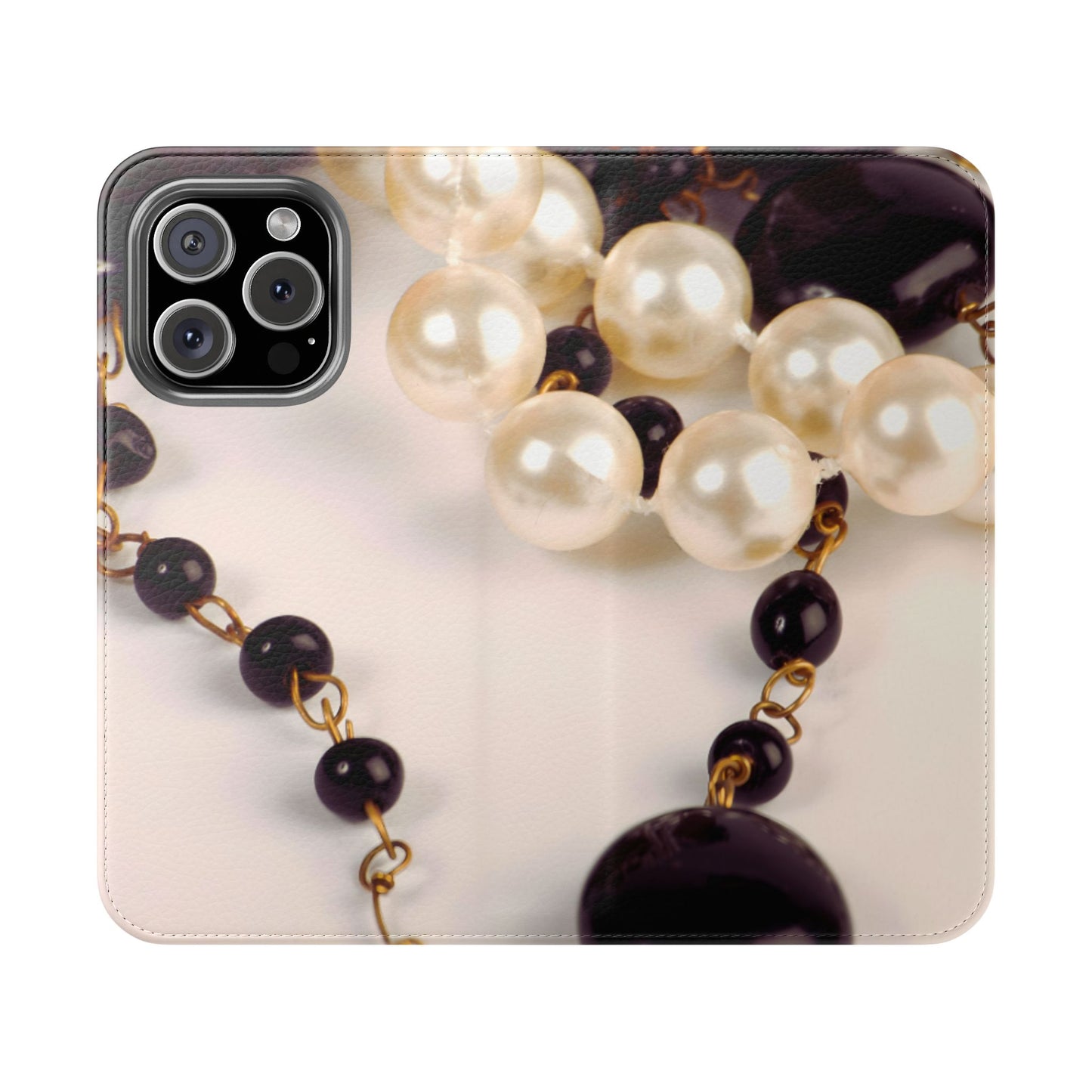Flip Case – Noir Pearl