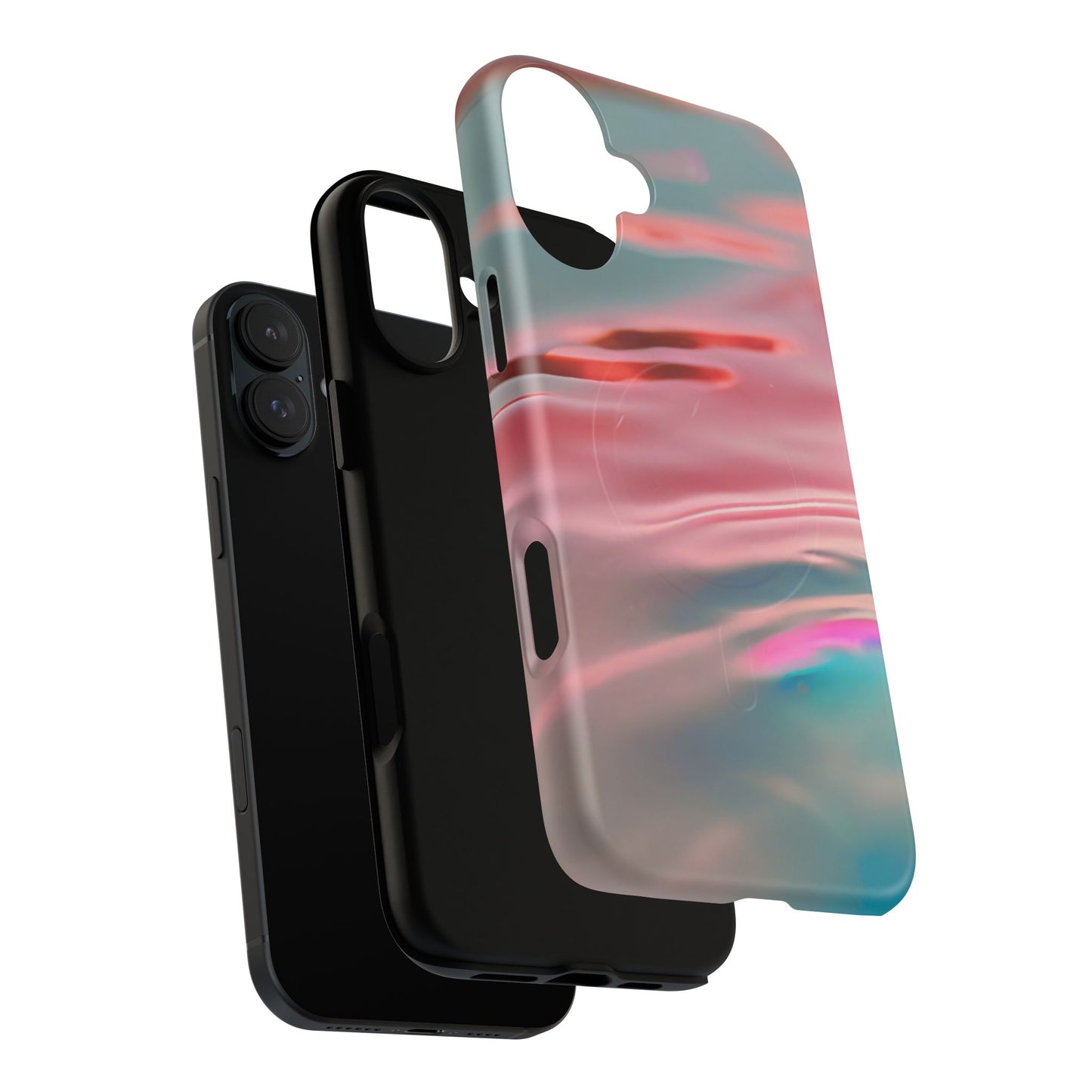 Protective Magnetic Phone Case – Liquid Sunset