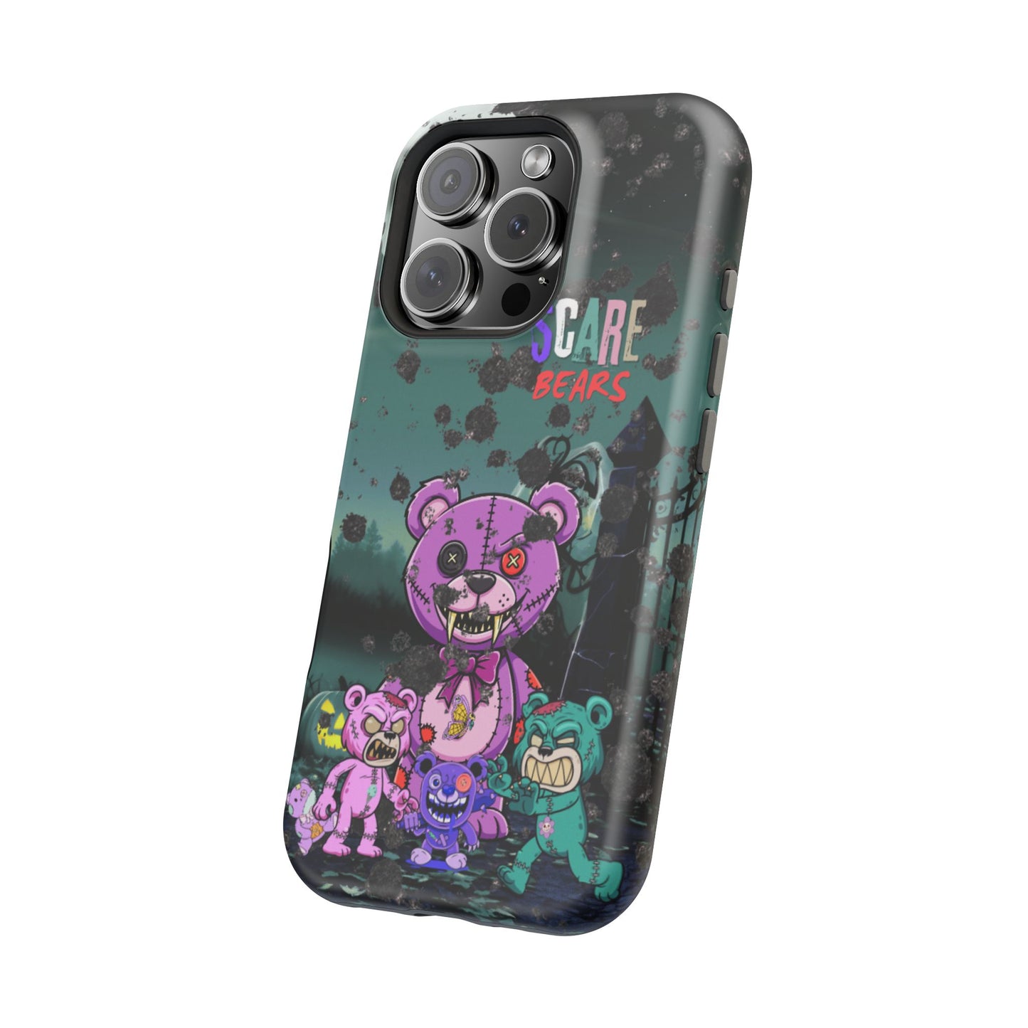 Wireless-Charging Compatible Case – Scare Bears