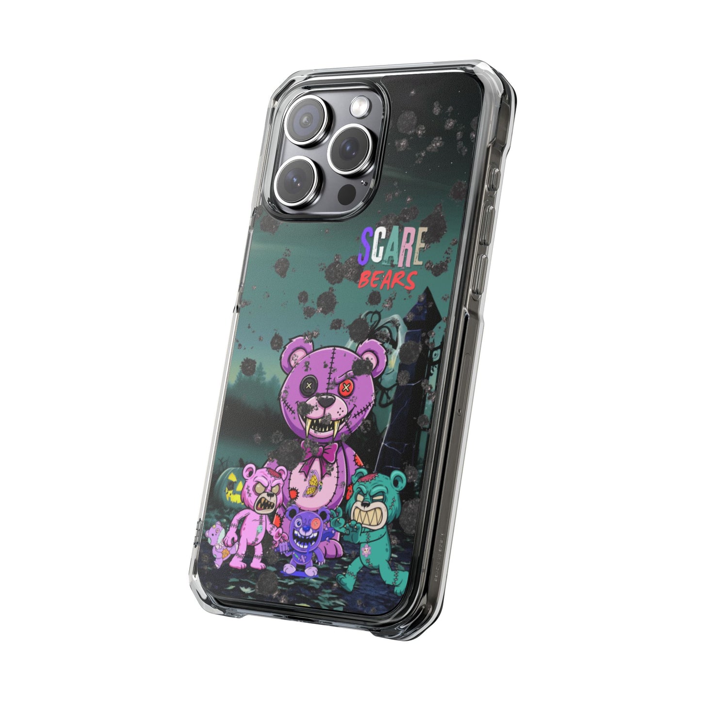 Clear Magnetic Phone Case – Scare Bears