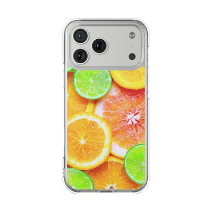 Clear Magnetic Phone Case – Sunkissed Citrus