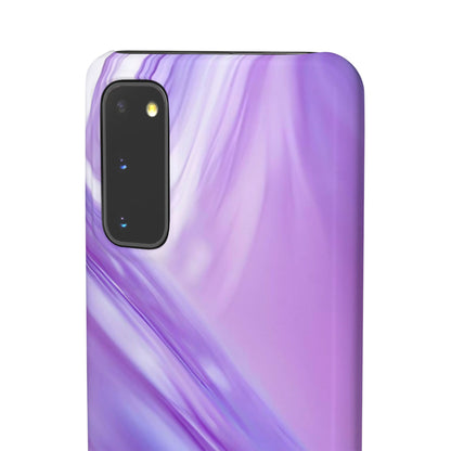 Snap Phone Case – Lavender Wave