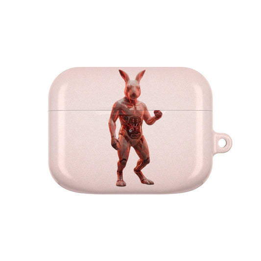 Earbud Case Cover – Cyber Bunny