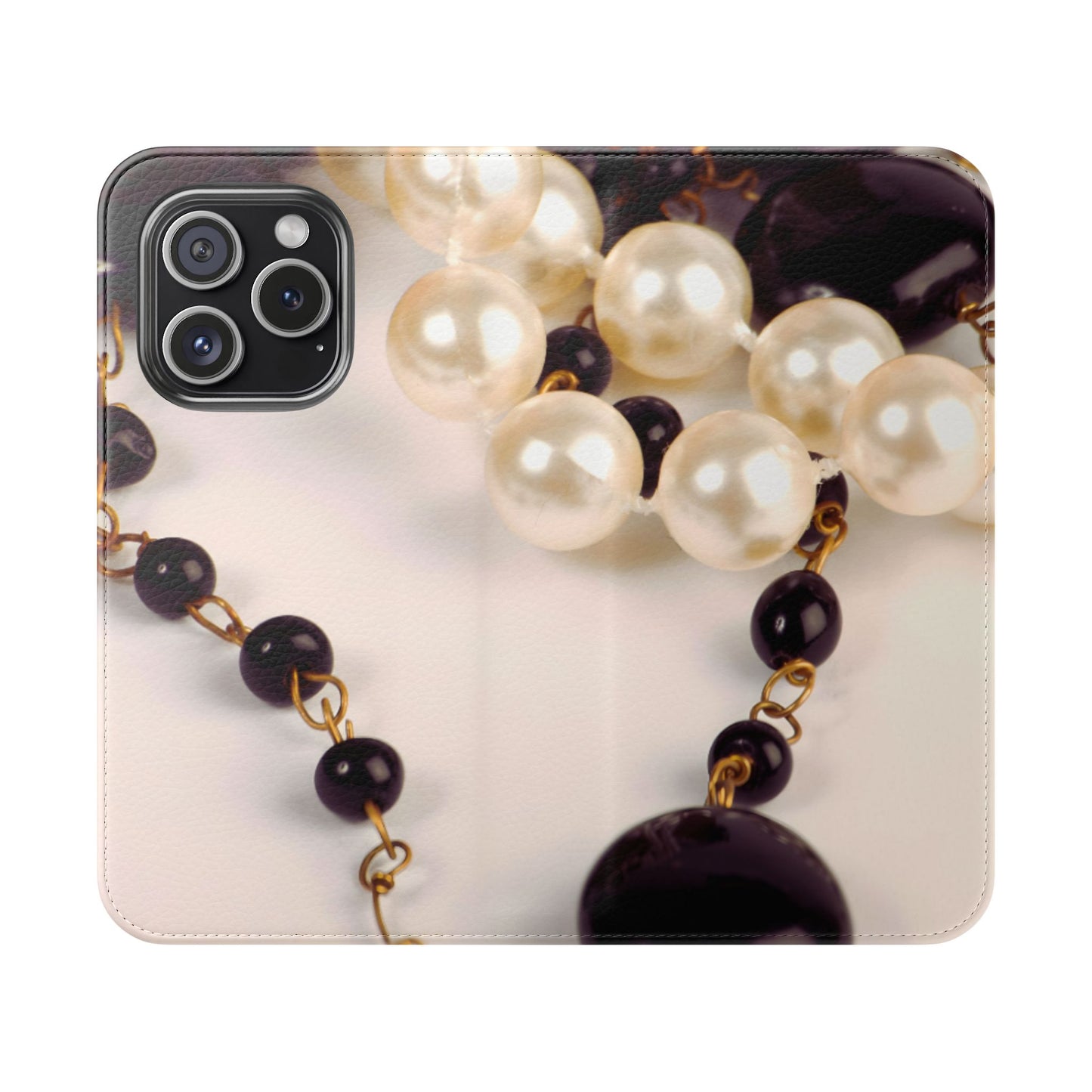Flip Case – Noir Pearl
