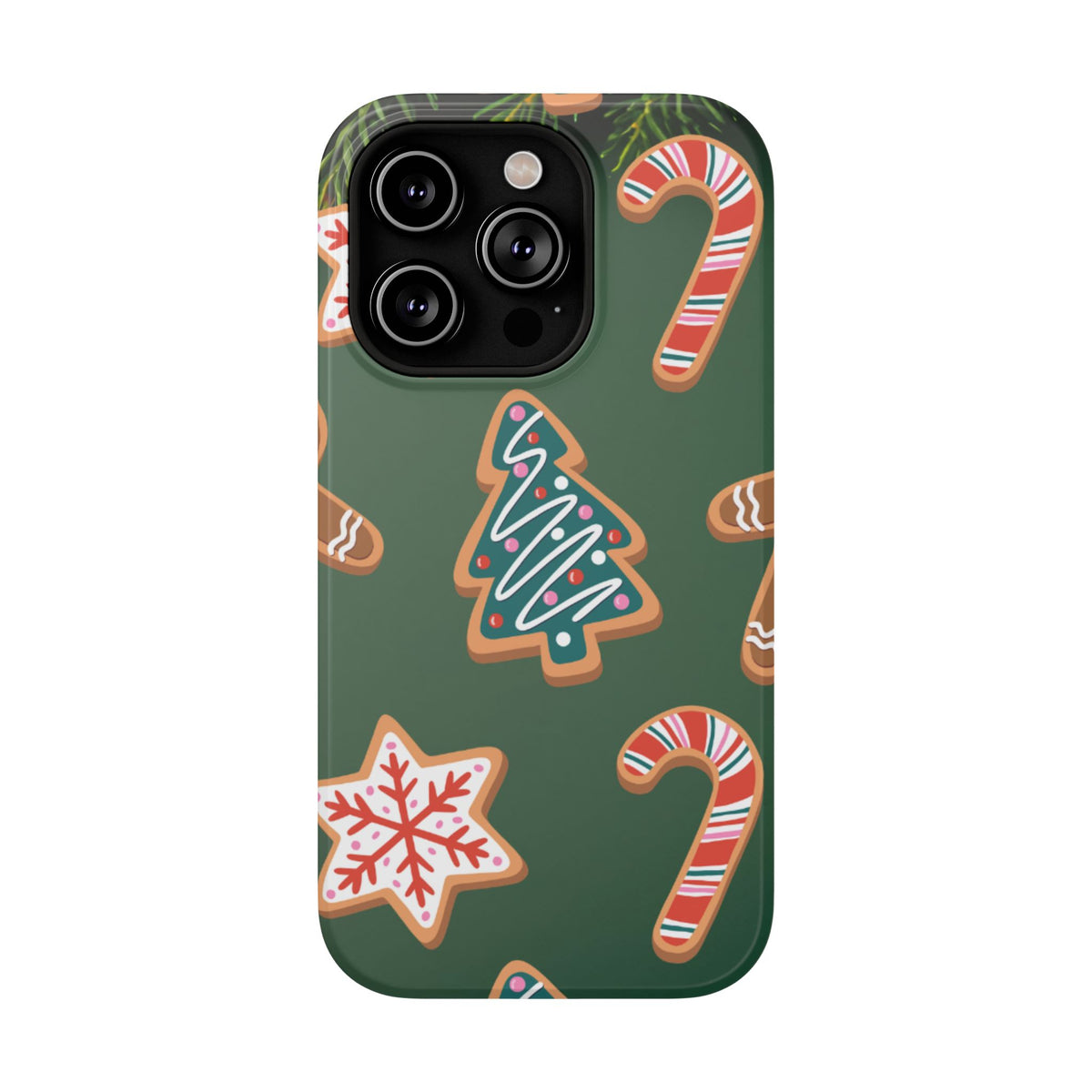 Impact-Resistant Phone Case – Cookie Season – Compatible with iPhone 11–17 & Samsung Galaxy S22–S26 Series