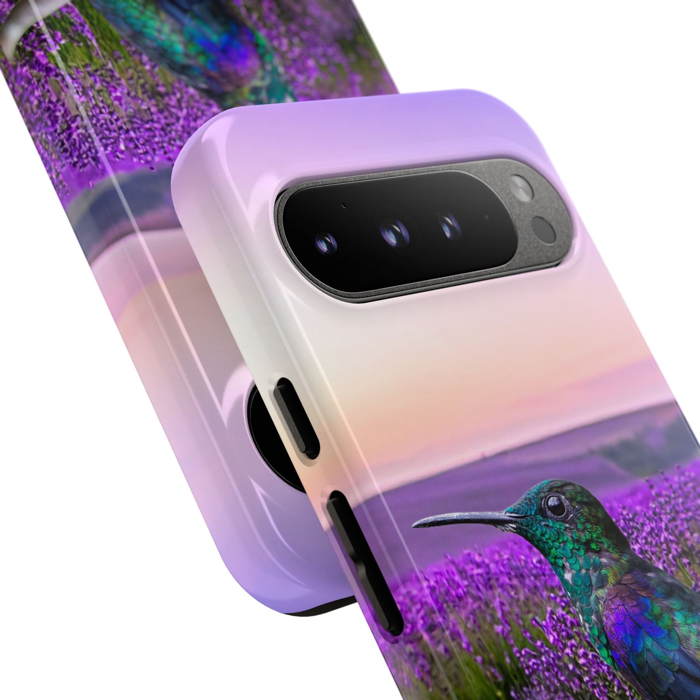 Protective Phone Case – Hummingbird Reverie