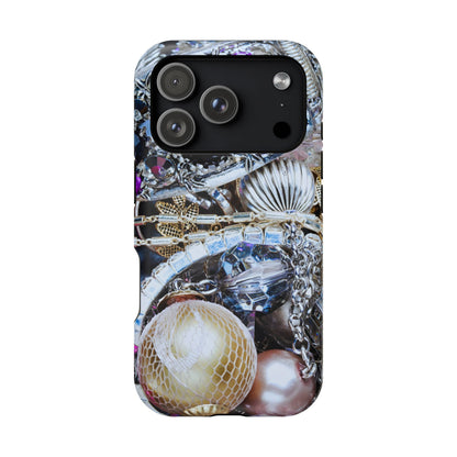 Wireless-Charging Compatible Case – Chrome Jewel