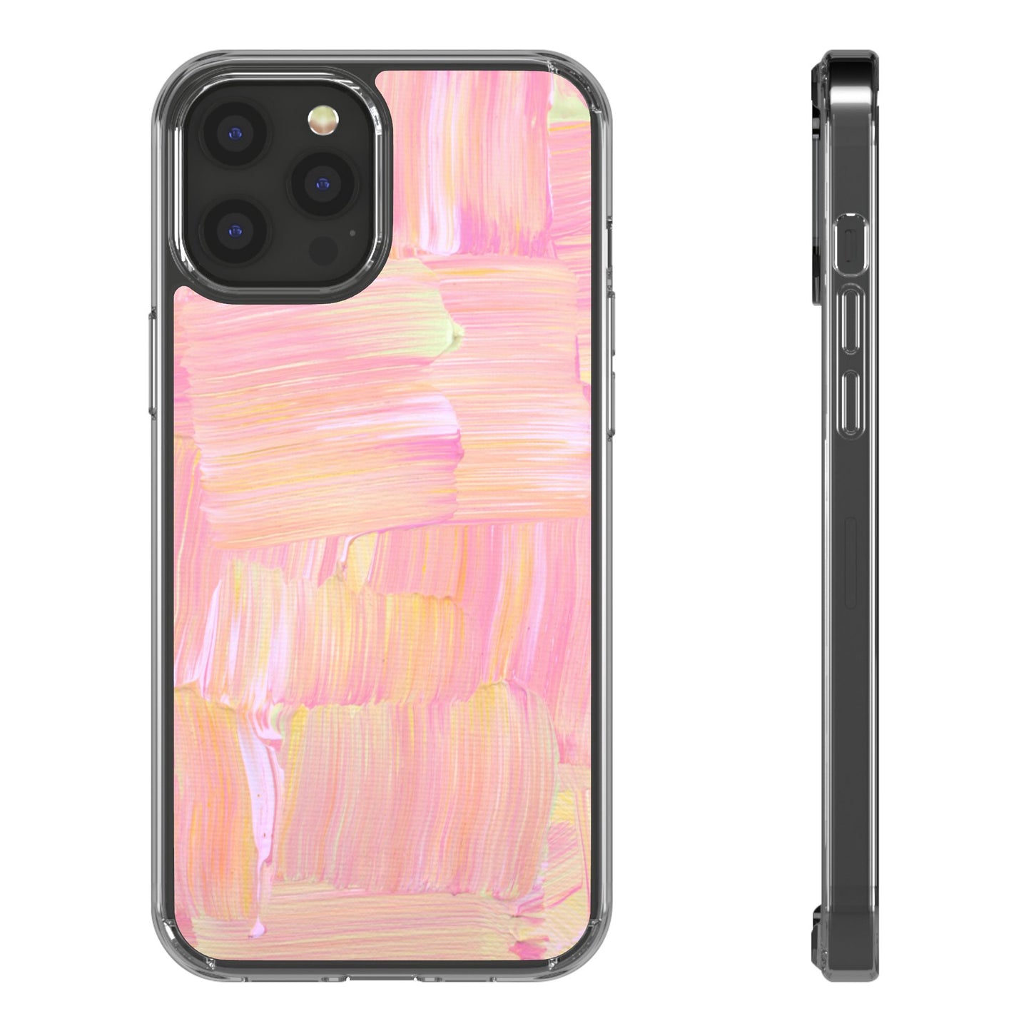 Clear Phone Case – Sorbet Stroke