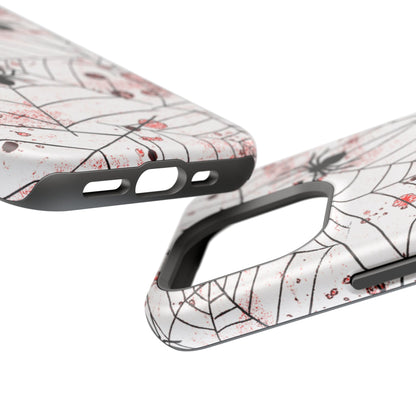 Impact-Resistant Phone Case – Blood Web