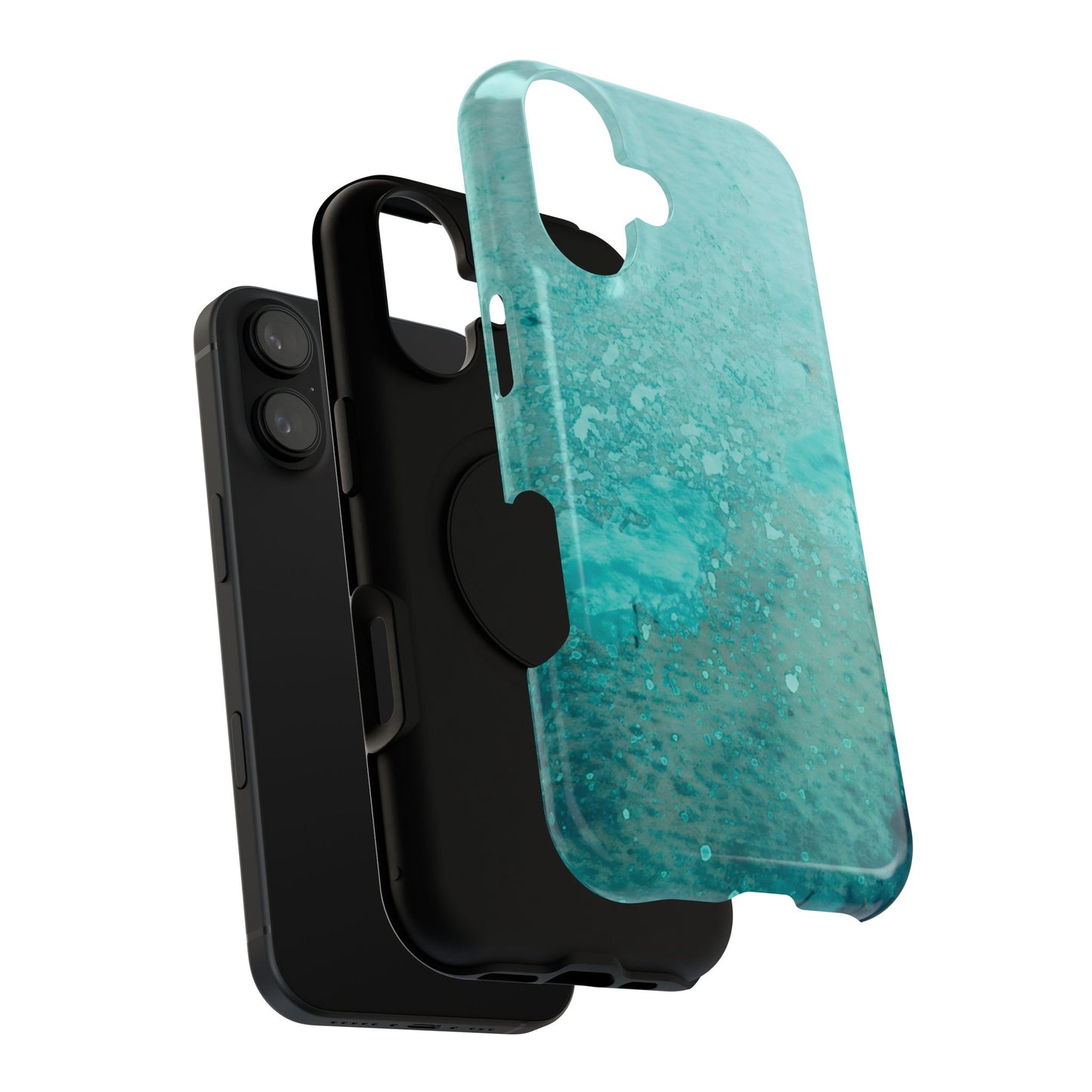 Impact-Resistant Phone Case – Sea Glass