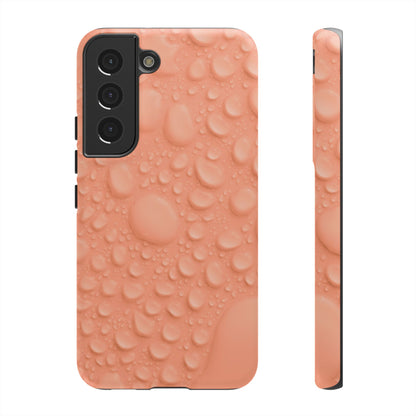 Protective Phone Case – Apricot Rain