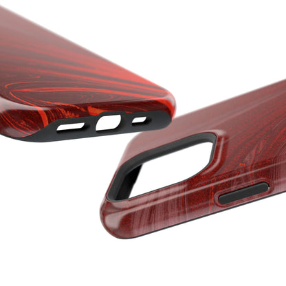 Impact-Resistant Phone Case — Crimson Current