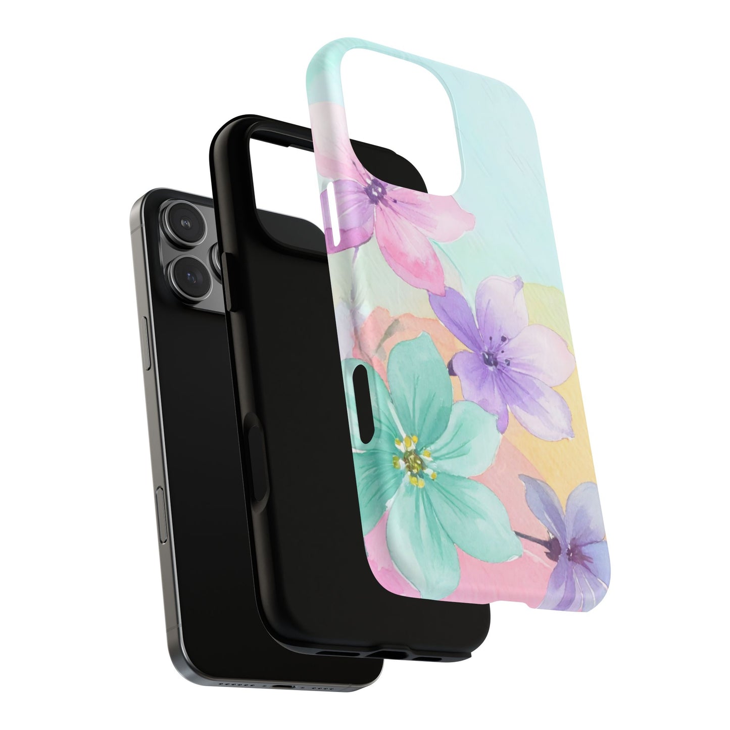Protective Phone Case – Water Petal