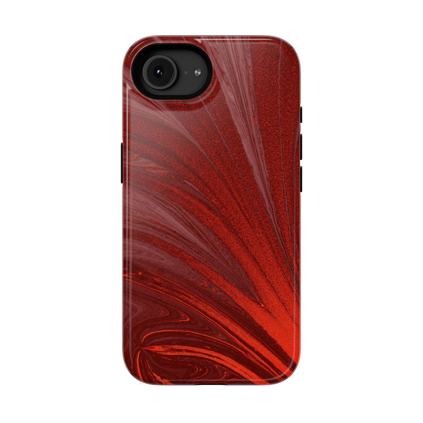 Impact-Resistant Phone Case — Crimson Current