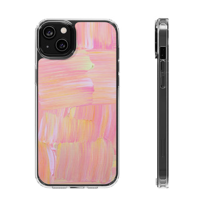 Clear Phone Case – Sorbet Stroke